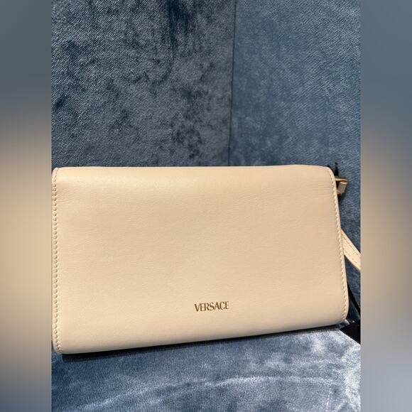 Versace Medusa '95 Crossbody Bag Beige - Picture 5 of 9